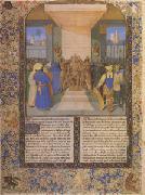 Jean Fouquet, The Coronation of Alexander From Histoire Ancienne (after 1470) (mk05)